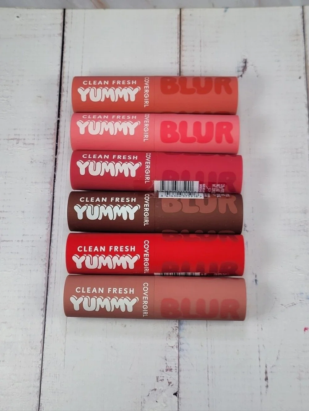 CoverGirl Clean Fresh Yummy Blur Lipstick Bundle NEW!